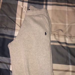 Gray Polo Sweat Pants